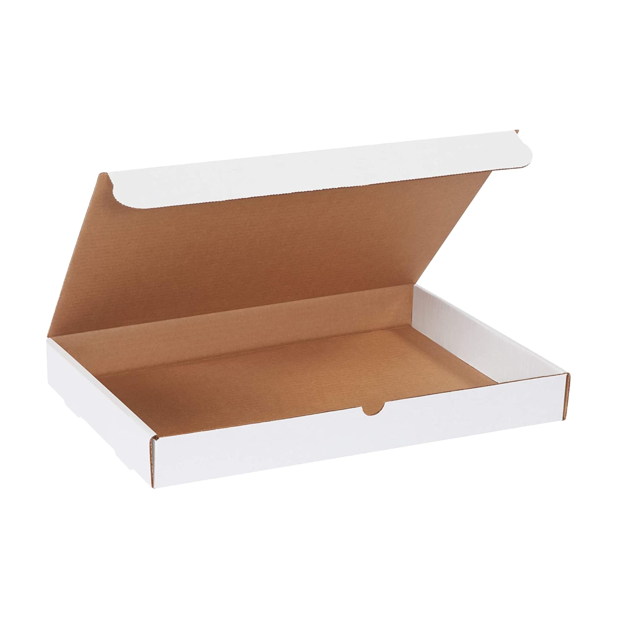 BOX USA Small Shipping Boxes 17.125"L x 11.125"W x 2"H, 50-Pack | Foldable Corrugated Cardboard Crush-Proof Box for Shipping, Packing, Moving and Storage