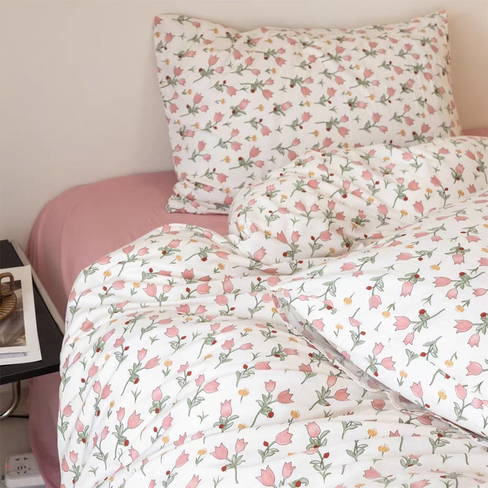 Nayoroom Bettwäsche Botanisch Bettwäsche-Sets aus Weich und Atmungsaktiv Mikrofaser