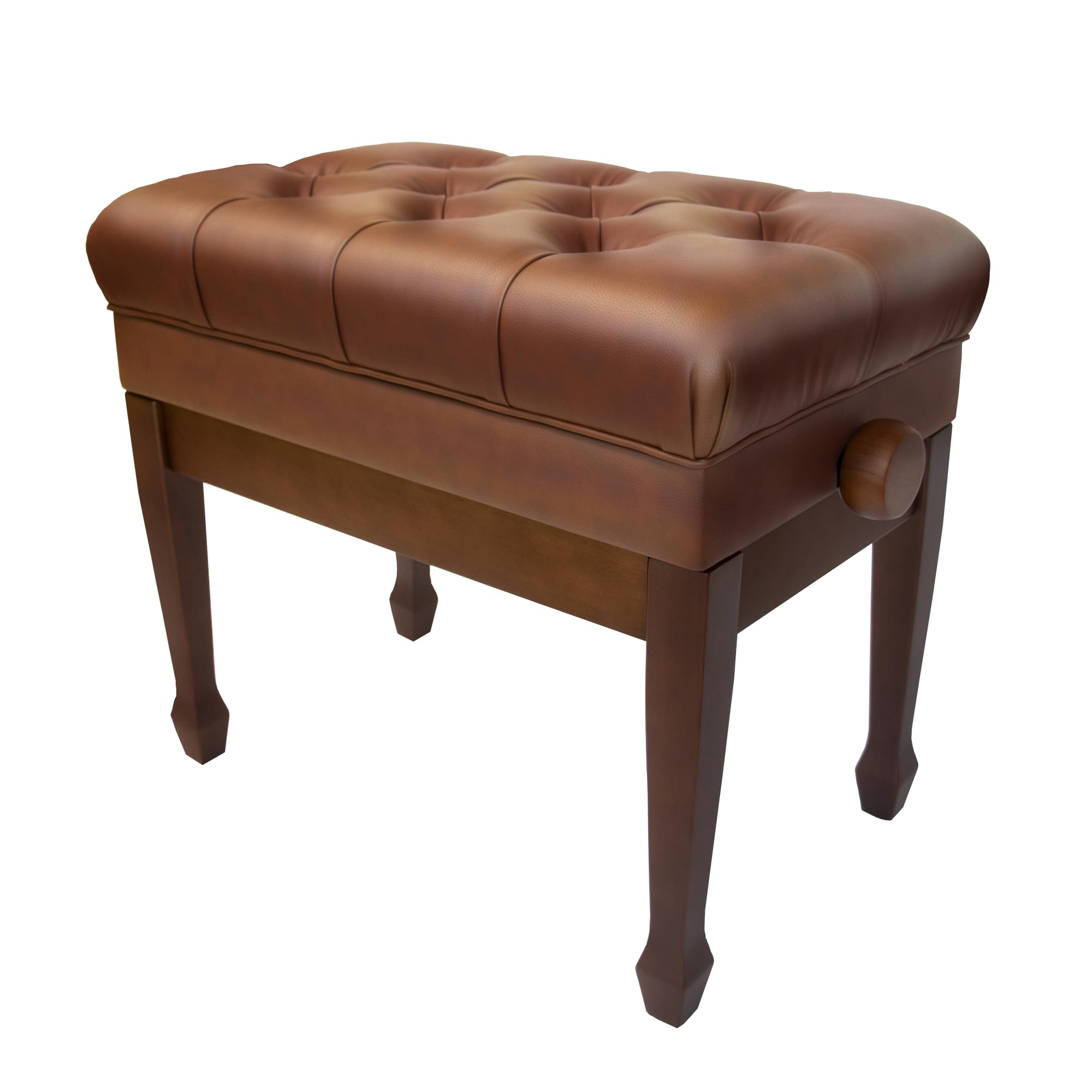 Amazon.com: Bailanoom Adjustable Brown Piano Bench with Storage