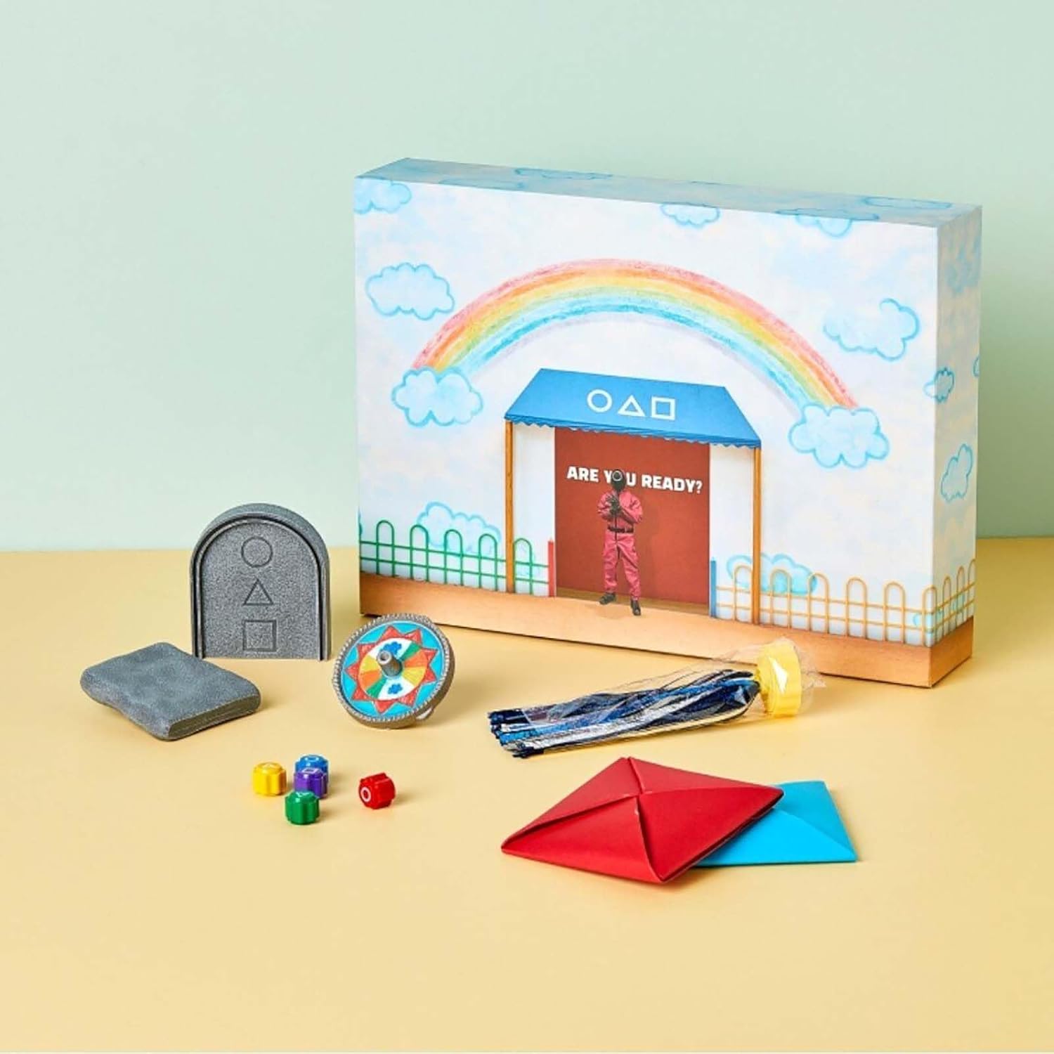 한국 전통 놀이 게임 - 한국 전통 놀이 게임 가족 게임 - 제비차기 공기 비석치기 팽이딱지 한국 민속 놀이 세트 공기 한국 게임 가족  여행 게임-Freehip.co.kr