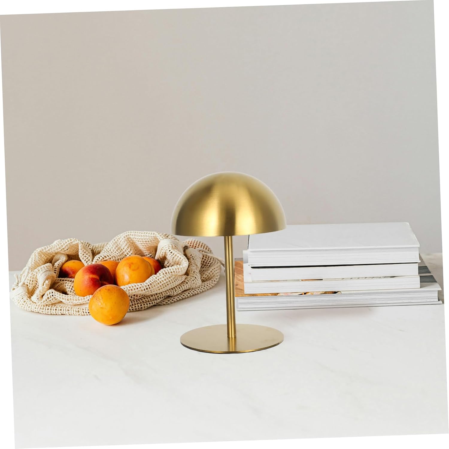 Cabilock Stainless Steel Adjustable Hat Display Stand Compact Wig Holder Organizer for Desk Countertop Multi-purpose Metal Hat Rack for Professional Use