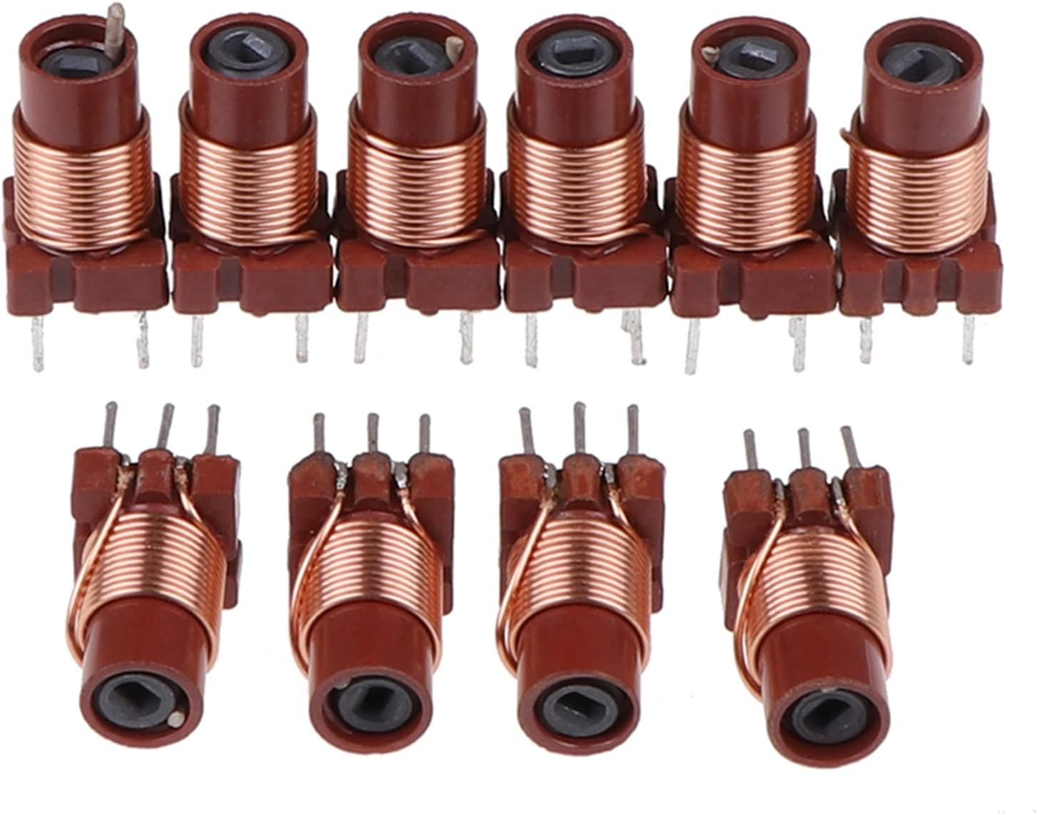 Kigauru Inductor 10pcs 12T 0.6uh1.7uh Adjustable High