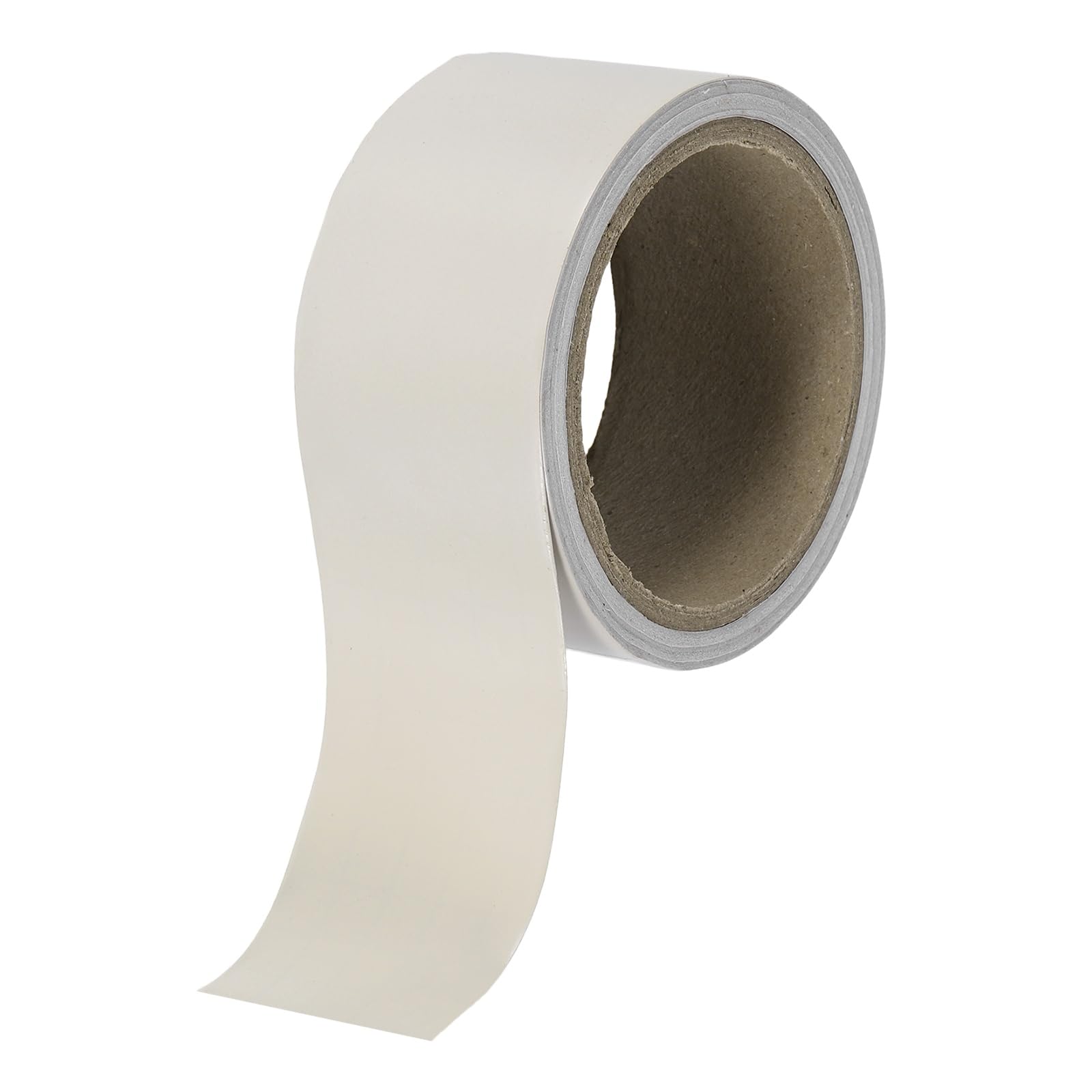 sourcing map PVC Edge Banding Tape 50mm Matte Cream Peel Stick Edging Trim