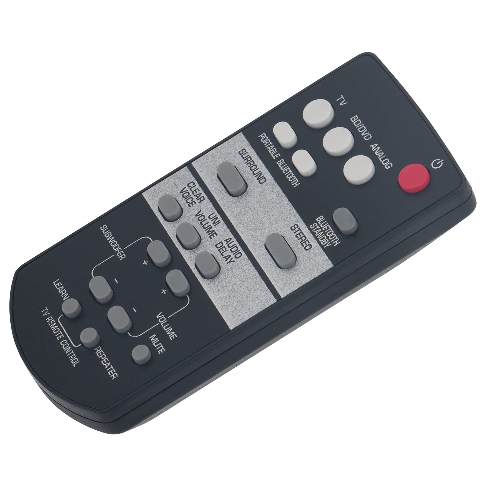 VINABTY FSR64 ZG80730 Replacement Remote Control FSR64-ZG80730 Soundbar Remote Control Replace for Yamaha Sound Bar YAS-152 YAS-152BL ATS-1520 ATS-1520BL YAS152 ATS1520 YAS152BLATS1520BL RemoteControl - Image 3