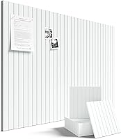 Vista 49 de FLUXYNARA - Tablero de anuncios de fieltro 48 x 36 pulgadas, alternativa al corcho, paquete de 12, 70 lengüetas adhesivas, panel de pared grueso