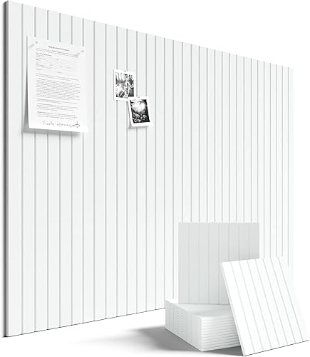 Miniatura 49 de FLUXYNARA - Tablero de anuncios de fieltro 48 x 36 pulgadas, alternativa al corcho, paquete de 12, 70 lengüetas adhesivas, panel de pared grueso