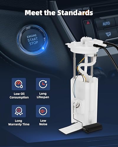 Miniatura 3 de ECCPP Reemplazo del módulo de la bomba de combustible eléctrica para E3556M 2003 para Cadillac Escalade ESV 6L, 2002-2003 para Cadillac Escalade EXT