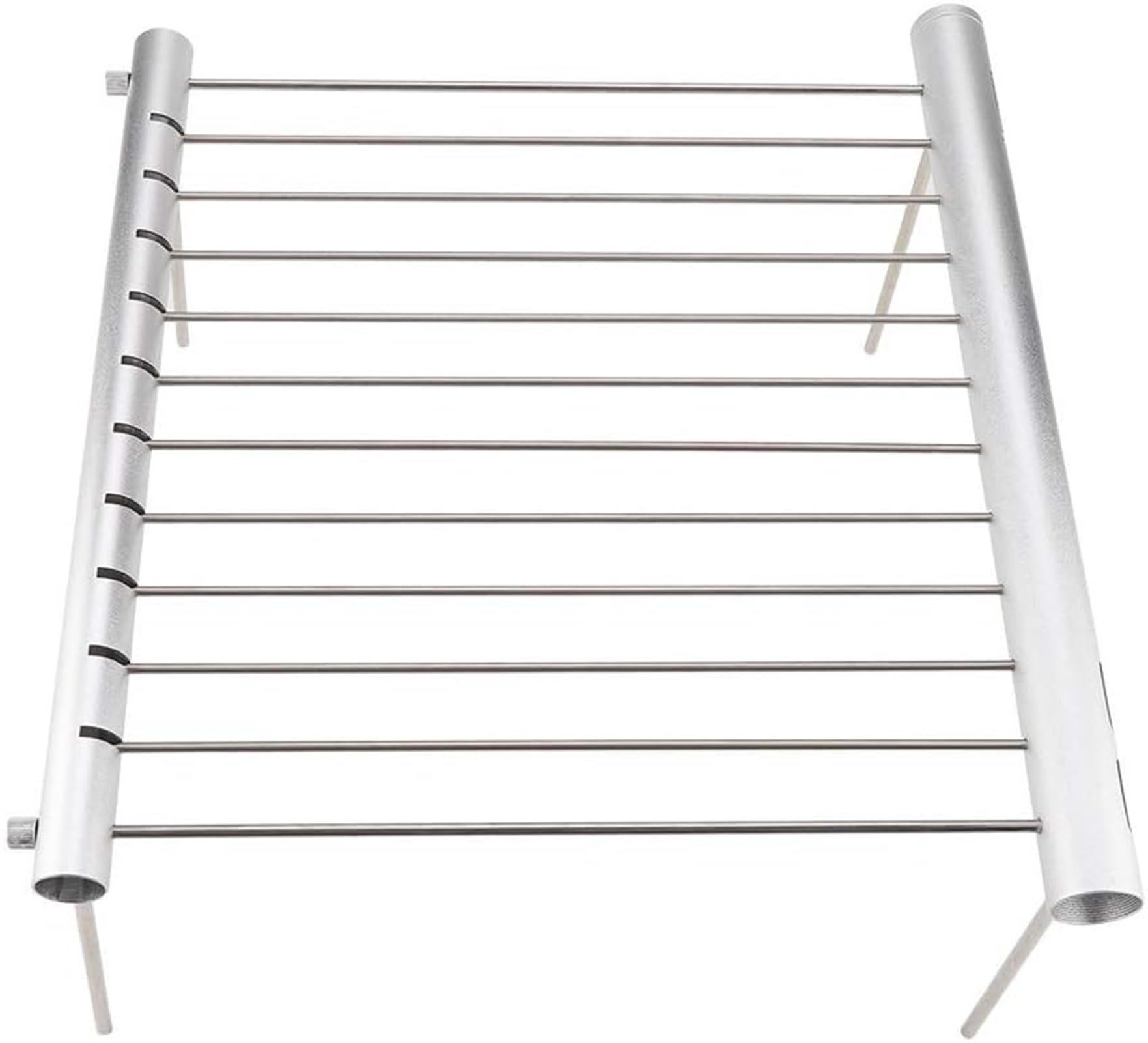 KSTE Barbecue Compatto, Griglia Portatile Tubo, Griglia da campeggio tubo for barbecue pieghevole in acciaio inossidabile, griglia da campeggio compatta portatile, zaino in spalla for esterni