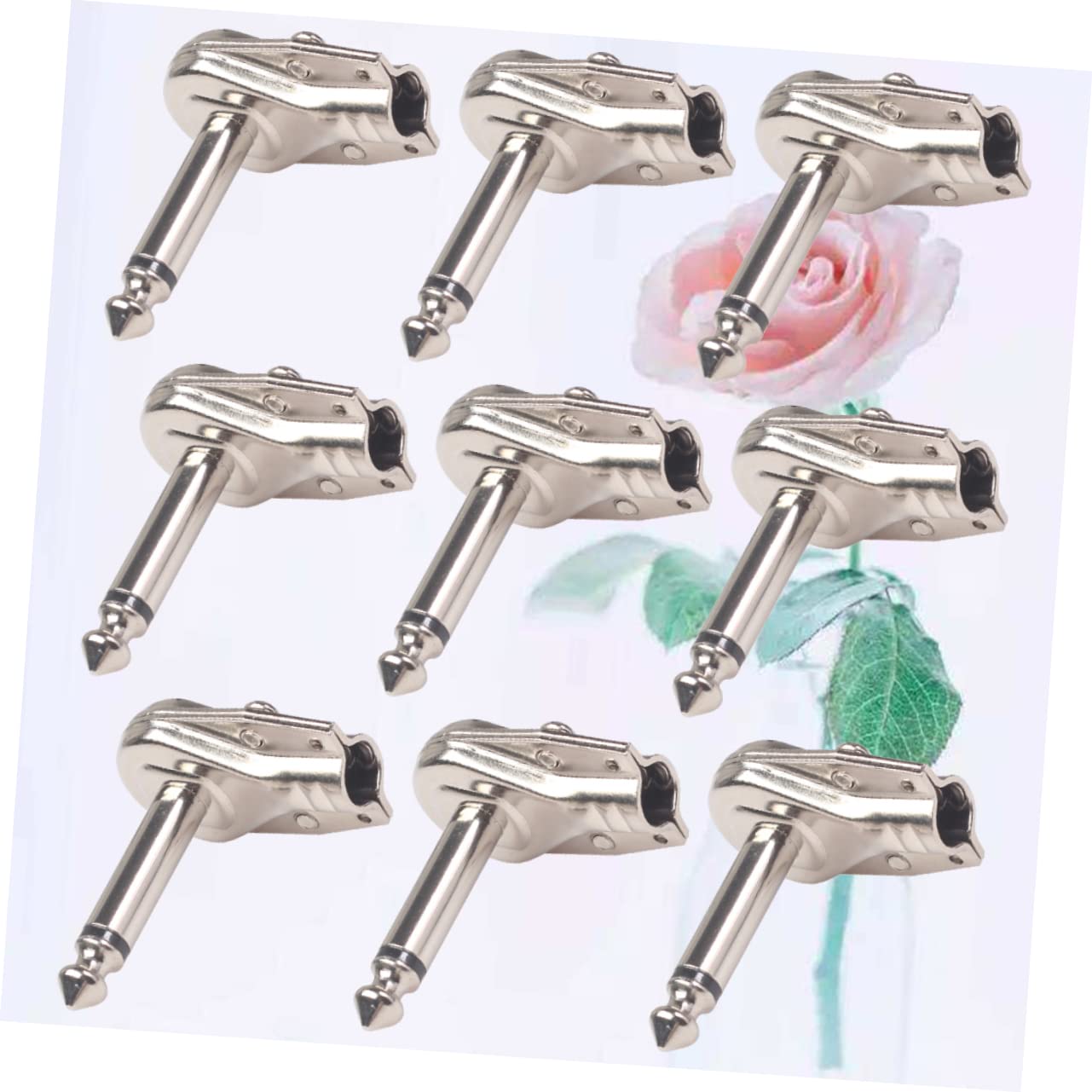 ifundom 20stücke Teiliges Gitarreneffekt-pedalstecker-adapter Für Pedalboard Robuste Verbindung Platzsparendes Design Für Profis Und Gitarrenliebhaber
