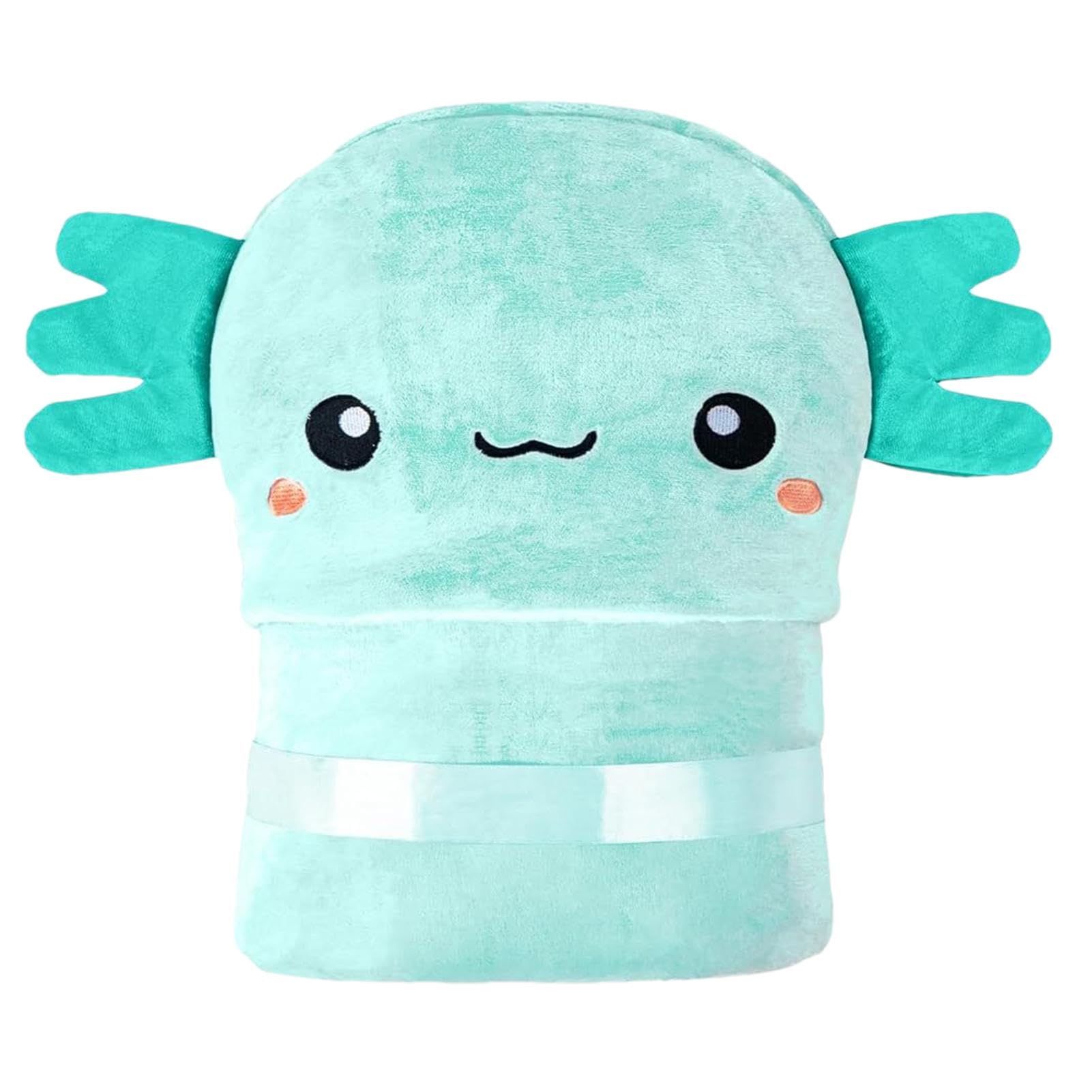 Coperta indossabile con cappuccio, coperta in felpa, indossabile, calda e accogliente, coperta per dormire con cappuccio, per adulti e bambini