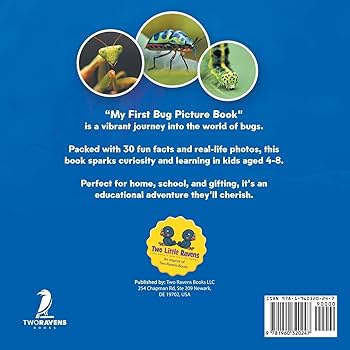 My First Bug Picture Book: Learn About Bugs For Kids Ages 4