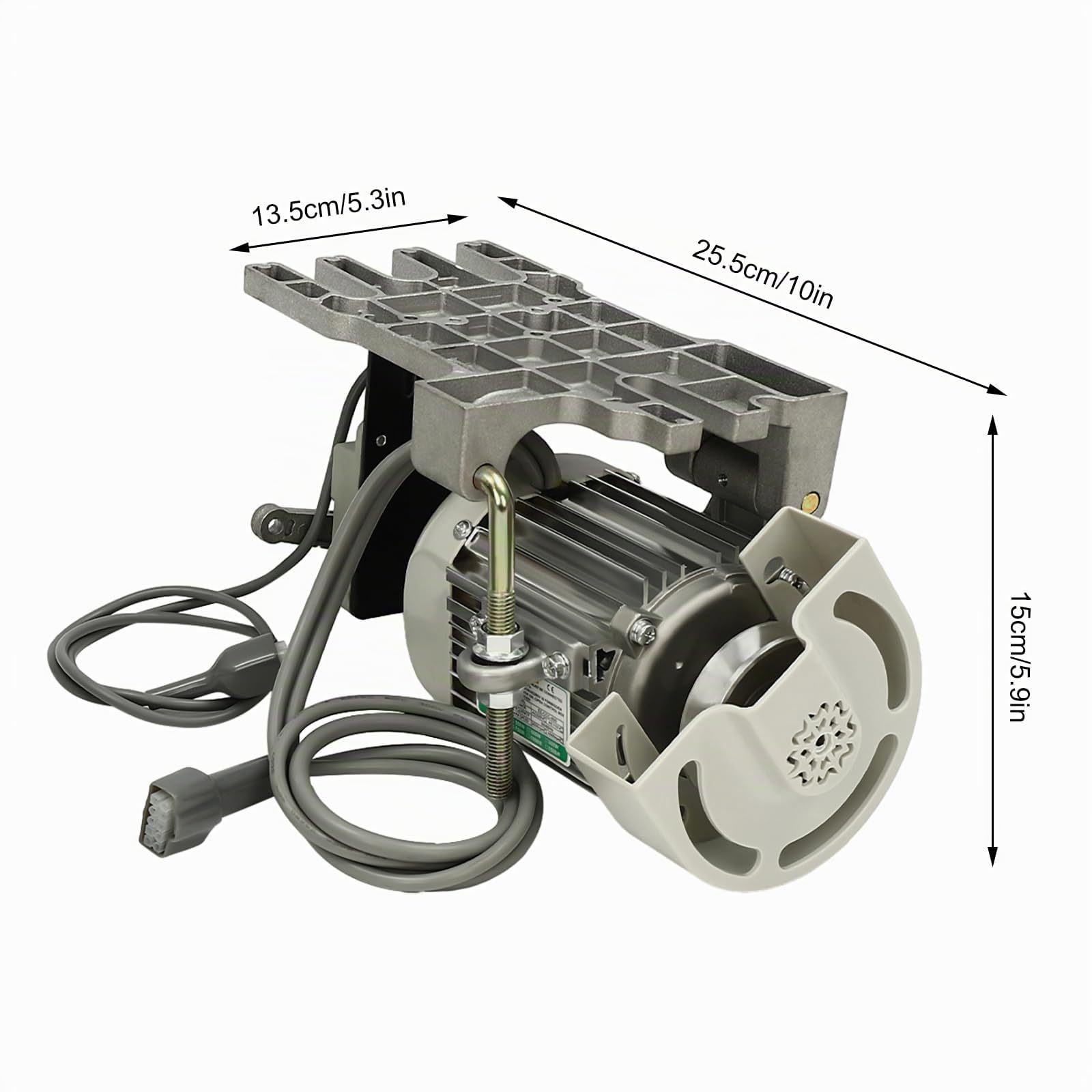 Motor Máquina De Coser Eléctrica,Industrial Servomotor EConomínico De Energía,Motor Dividido Y Controlador,Sin Escobillas Servomotor De Máquina 600 W