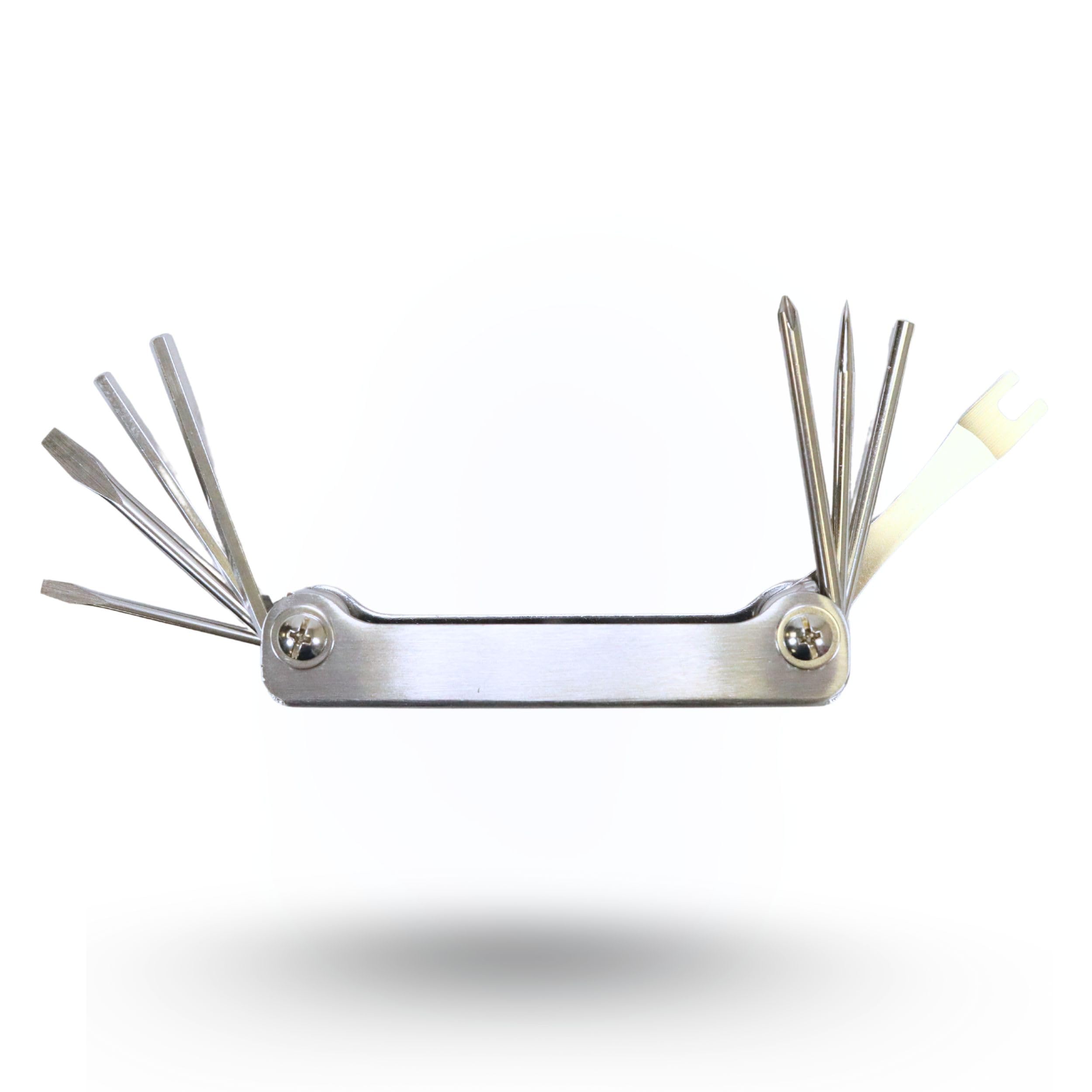 Scuba Choice Compact Multi Dive Tool – Stainless Steel Allen Wrenches, Screwdrivers and O-Ring Pick for Dive Gear Maintenance