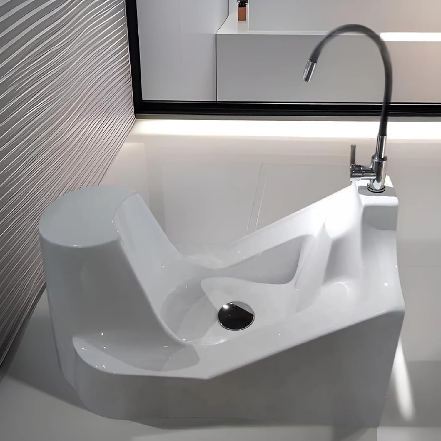 HADECOLL Foot Washing Basin for Personal Hygiene, Portable and Eco-Friendly Design for Stress Relief and Cleanliness Maintenance,