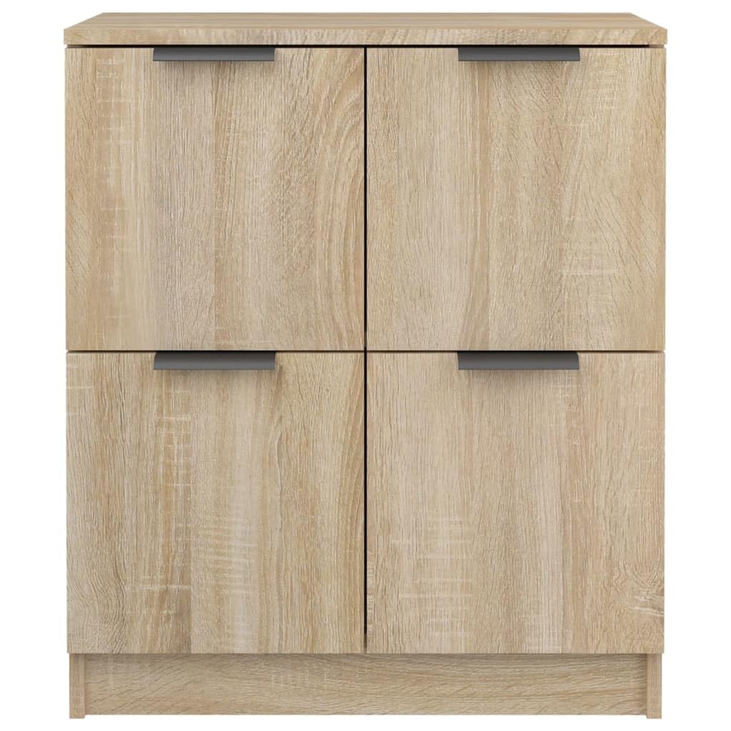 vidaXL Buffet Armoire de Salon Armoire de Rangement Organisateur de Maison Meuble de Rangement Intérieur Chêne Sonoma 60x30x70 cm Bois d'Ingénierie