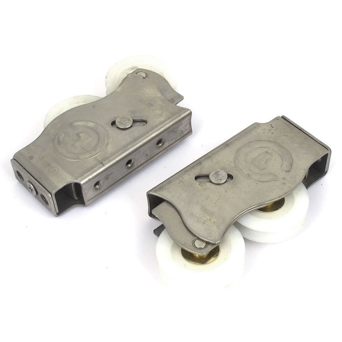 Aexit 43mm Dia Wheel Double Roller Stainless Steel Door Window Sash Pulley 2pcs (2d85d8e7f8ab9bff32517698732c5452)