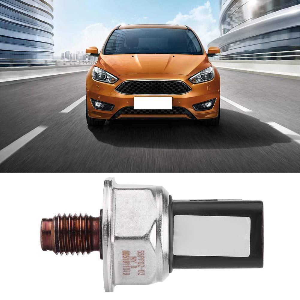 Capteur de Pression de Carburant 55PP02-02 5WS40039, Caractéristiques Stables, Capteur de Remplacement de Haute Précision adapté pour 2.0 HDI TDCI