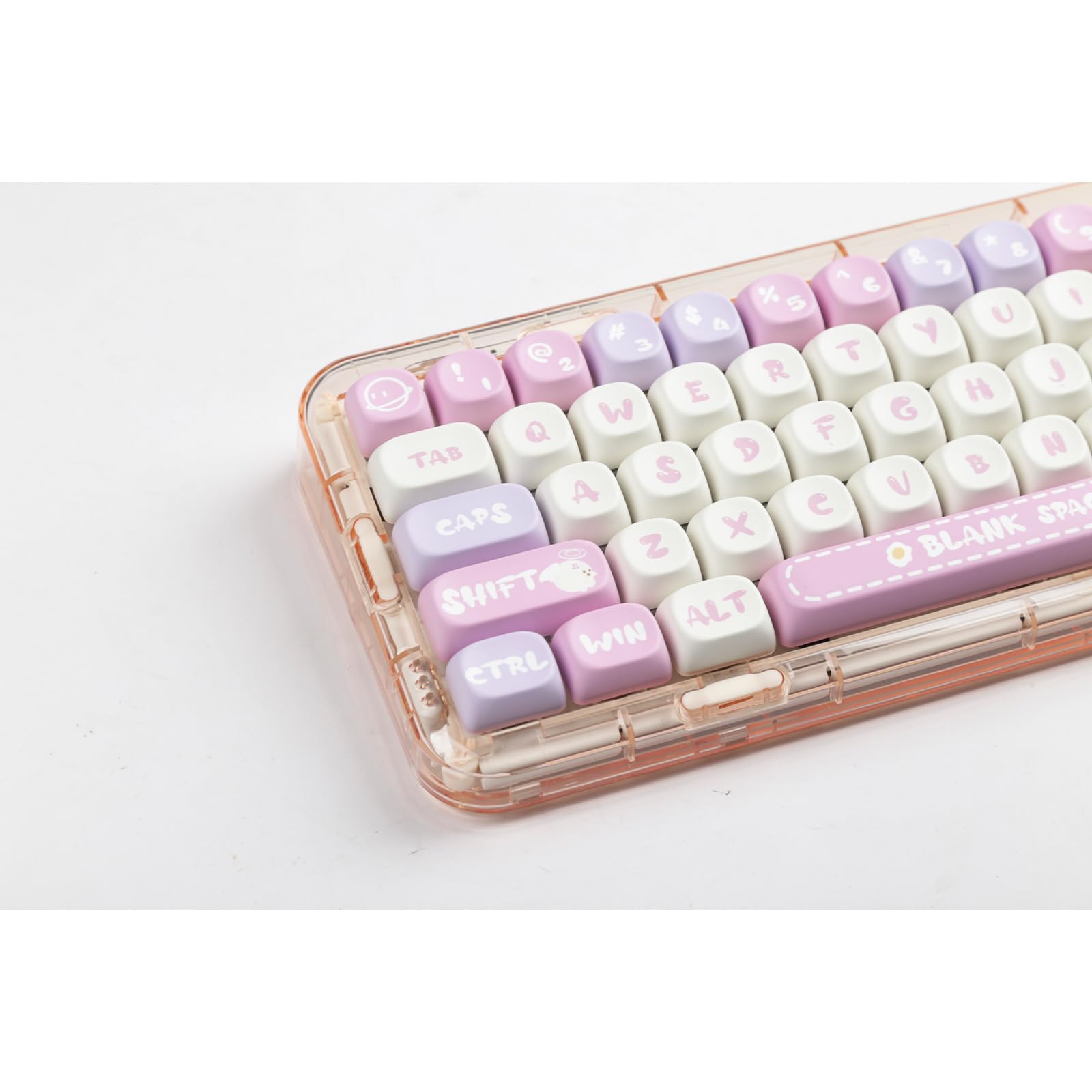 ❣️未使用❣️ キーキャップPB五面熱昇華 バスケット デザインキャップ キーキャップPBT五面熱昇華 バスケットデザイン レイカーズ