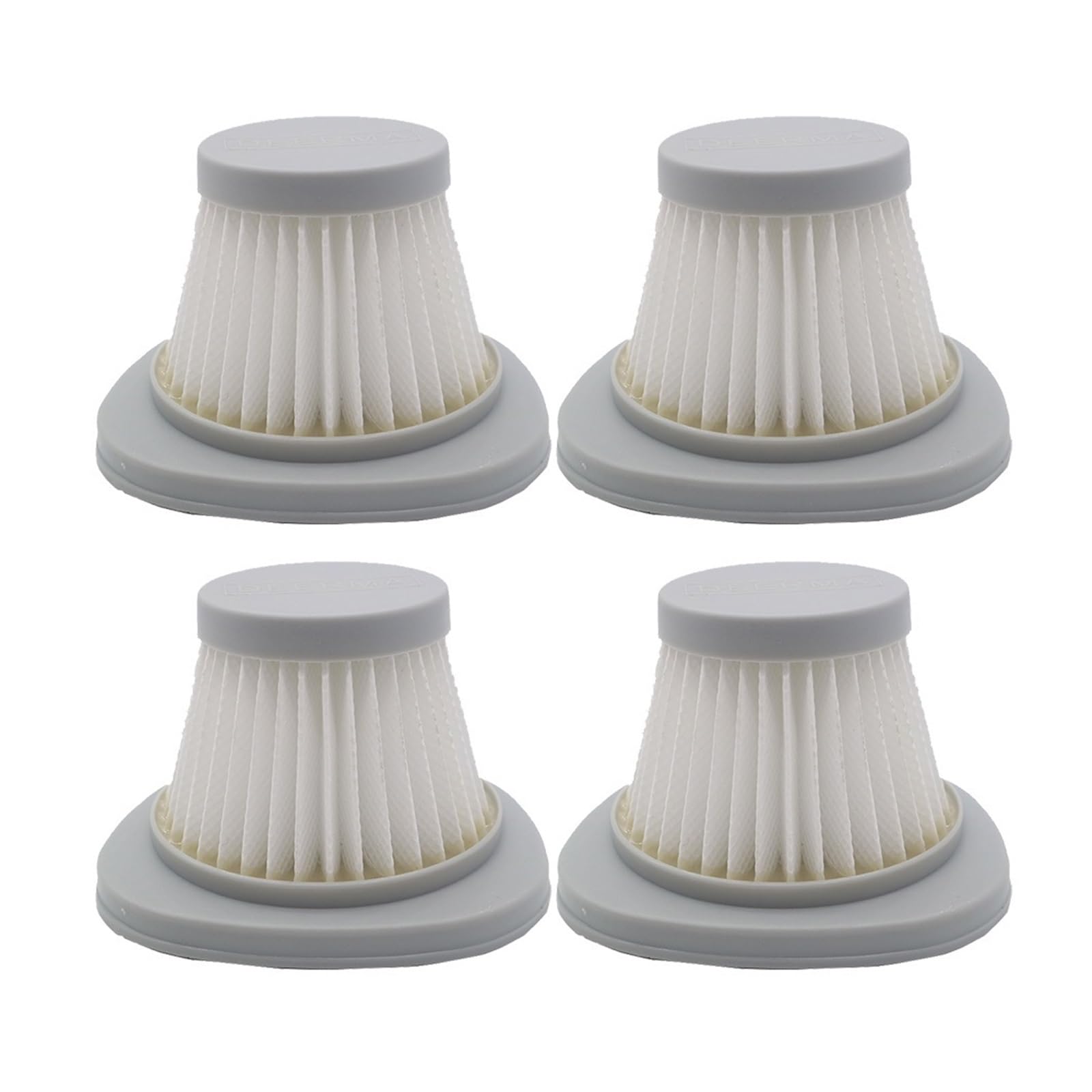 Kvcccss 4Pcs Washable Filter，Compatible For Deerma ，Home Vacuum Cleaners Parts(4Pcs)