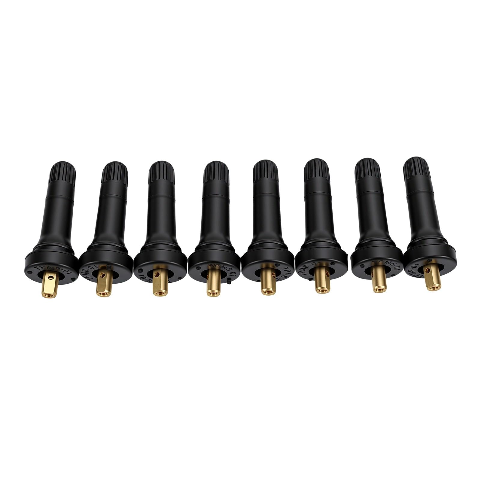 Paquete de 100 Vástagos de Válvula de Neumático, Kit de Vástago de Válvula de Sensor de Presión de Neumáticos, Reemplazo de Caucho para G5 2007-2010, G6 2008-2010, G8 2008-2009