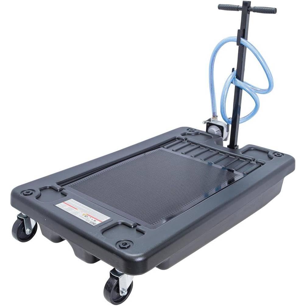 Recuperador de aceite 60 L, capacidad 60 L, 205 x 102,7 x 77 cm, resistente y práctico para taller - D-Work