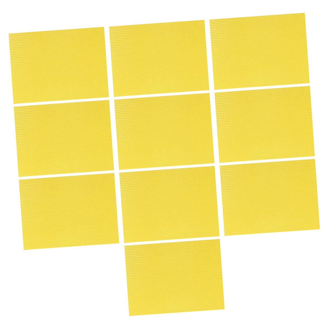 Yardwe 20 Pcs Beekeeping Beeswax Bee Foundation - Cell Foundation Beekeeping Foundation Bee Hive Foundation Honey Bee Wax Foundation Bees Hive Bee Deep Foundation Box Board Beehive