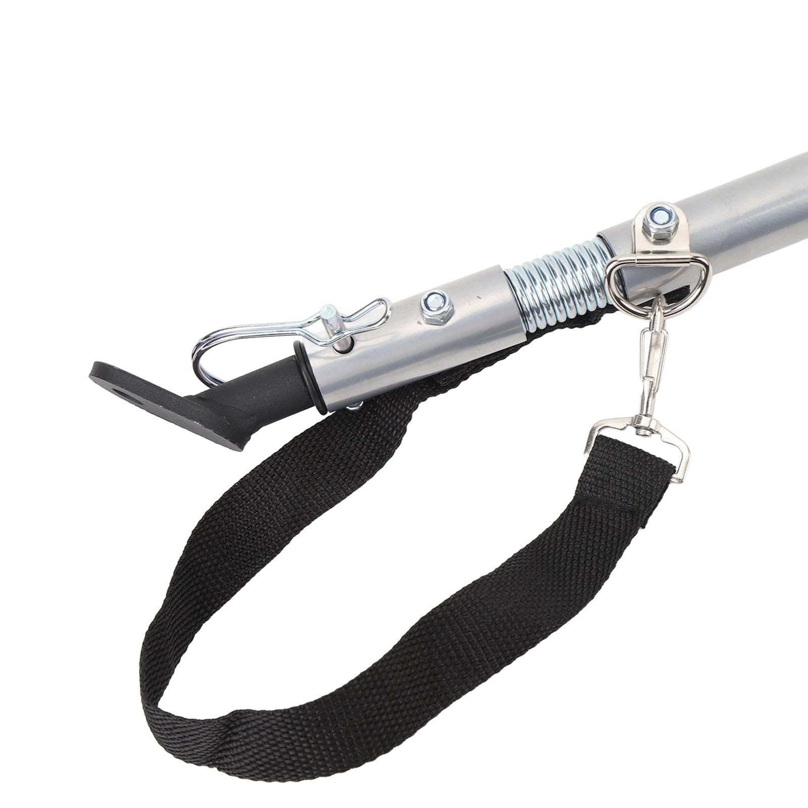 Akozon 【Acoplador de Enganche para Remolque de Bicicleta Conector de Enlace de Acero Adaptador de 740 Mm para Cochecito