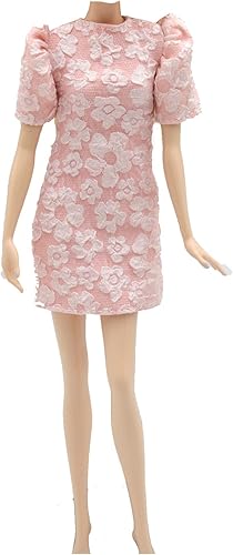 Miniatura 17 de Ropa de muñeca, 5 conjuntos de trajes de primavera pantalones cortavientos sombrero para muñecas de 11.5 pulgadas, accesorios estilo aleatorio (A)