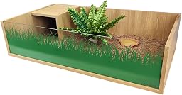 Vivexotic Tortoise Table Oak 90 x 50.9 x 21.5cm Terrarium Viv