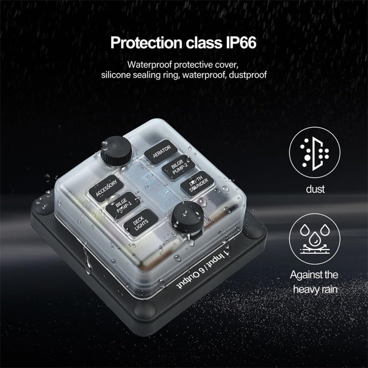 Kfz Sicherungsblock 1 Satz 32v 100a Schwarz für Outdoor