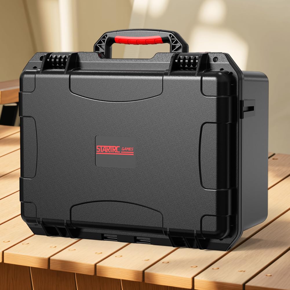 AMZLORD for PS5 Pro Hard Carrying Case Waterproof portatile Case di shock Shock Hard Case Anti-scratch for PlayStation 5 Pro Console Controller Controller Game Card