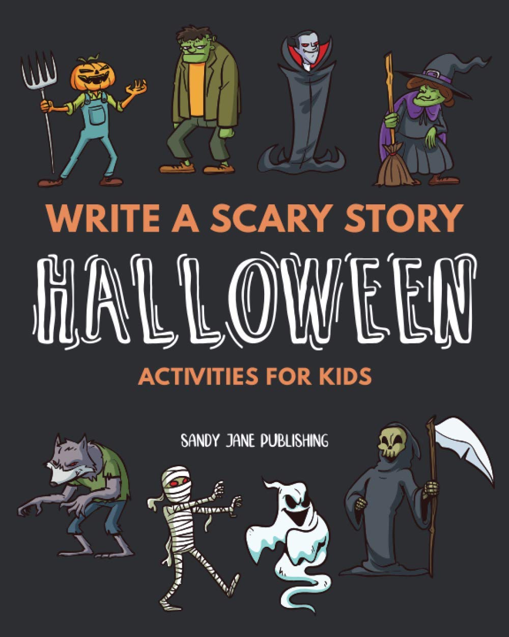 Write a Scary Story: halloween activities for kids