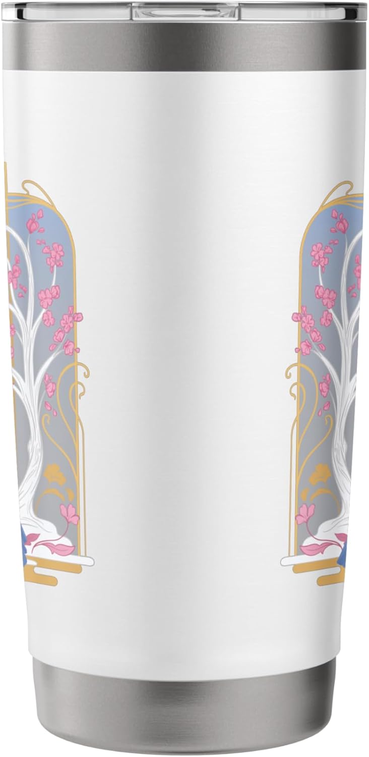 Wicked: For Good Glinda Silhouette in Blue Stainless Steel Insulated Tumbler - Image 4