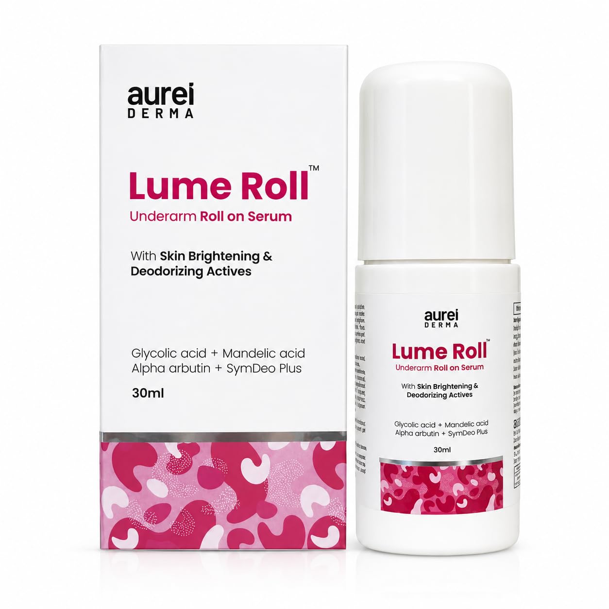 Lume-Roll Underarm Roll On Serum | Daily Underarm Care | Skin Brightening & Deodorizing Actives | Lightweight Roll-On Formula | Quick Dry | 30ml-image-4