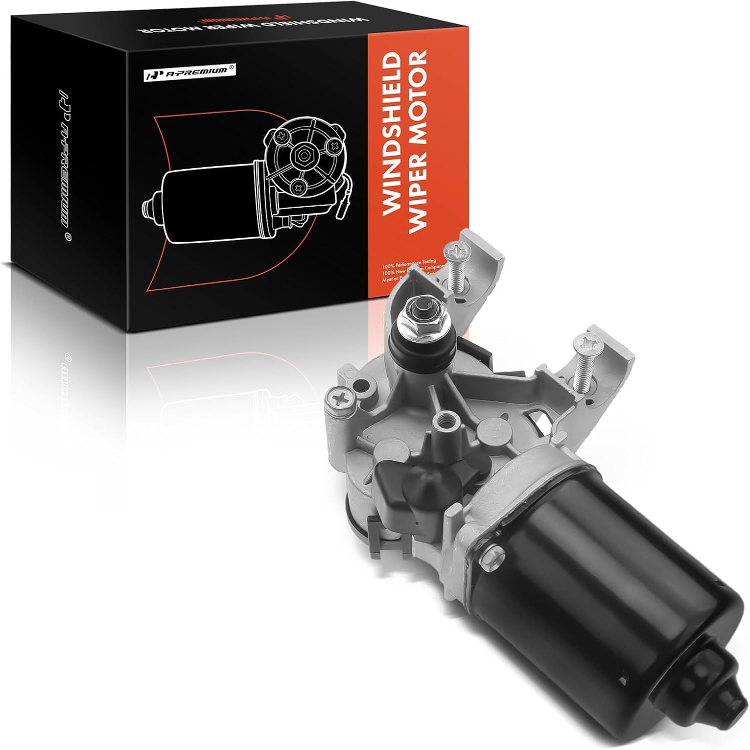 A-Premium Front Windshield Wiper Motor Compatible with Buick Encore 2015-2022 & Chevrolet Trax 2015-2022, Sport Utility, 4-Pin