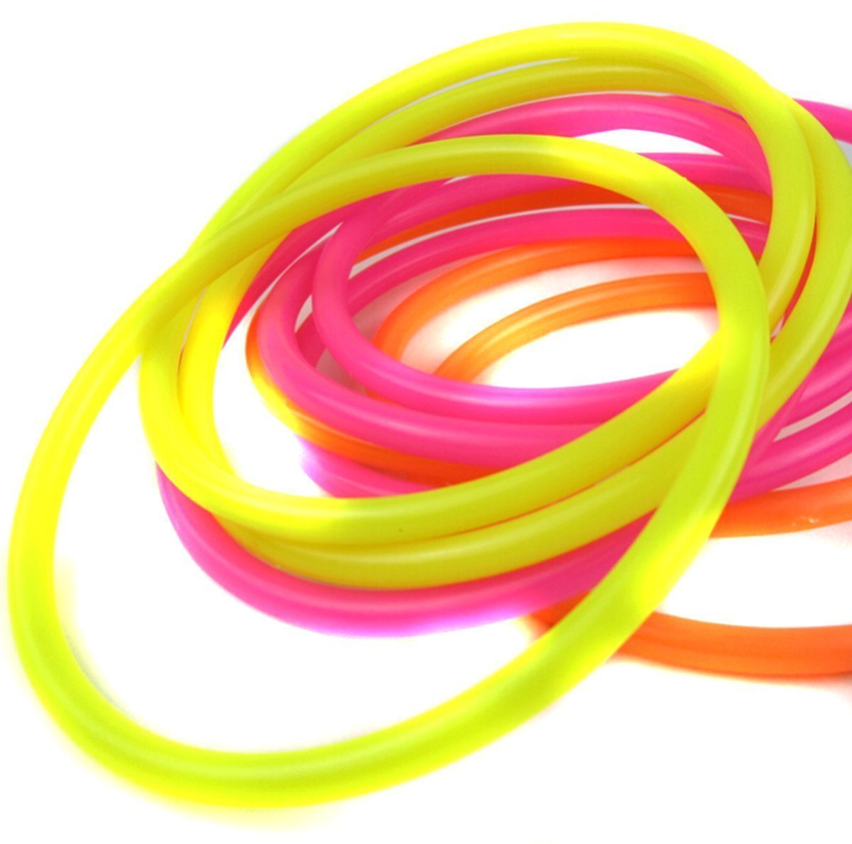 Ewanda store 12 Pack Multicolor Large Plastic Toss Rings for Speed and Agility Training Games,5.9