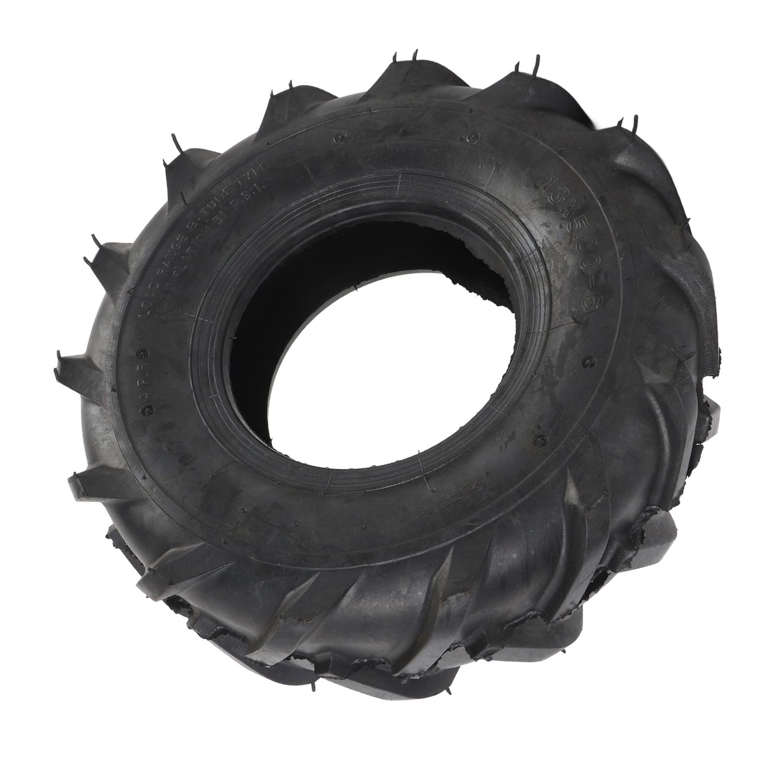 13x5.00-6 Pneu Tubeless Antidérapant Souffleuse à Neige Pneu de Tracteur de Pelouse 6 Pouces Pneu Tubeless