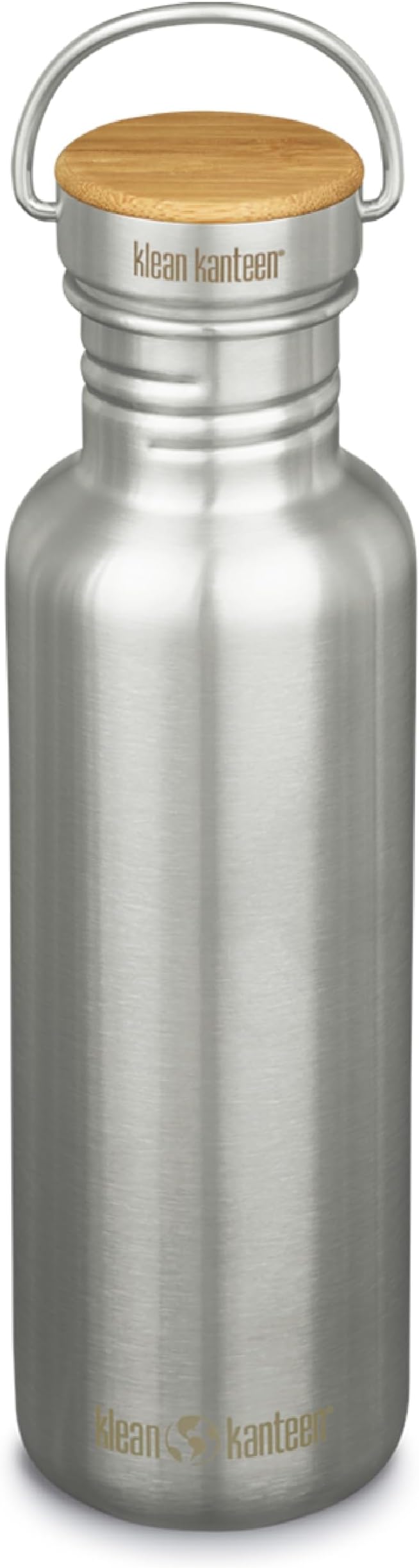 Klean Kanteen Reflect 27オンス (竹キャップ付き) つや消しステンレス