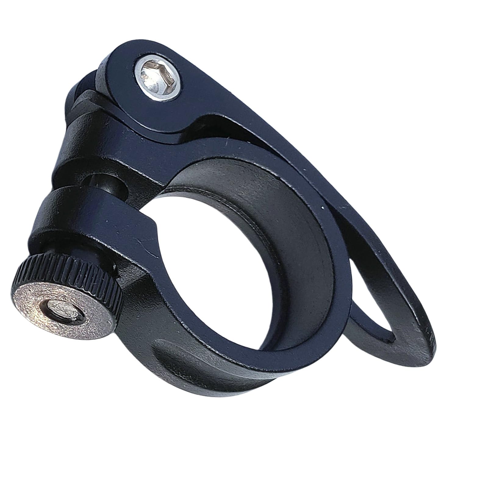 Xjdzineq Road Bike Seat Tube Clip Bikes Saddle Clamps Bicycles Seatpost Clamps Aluminum Alloy Tubes Clamp Rings Aluminum Alloy Tube Clamp