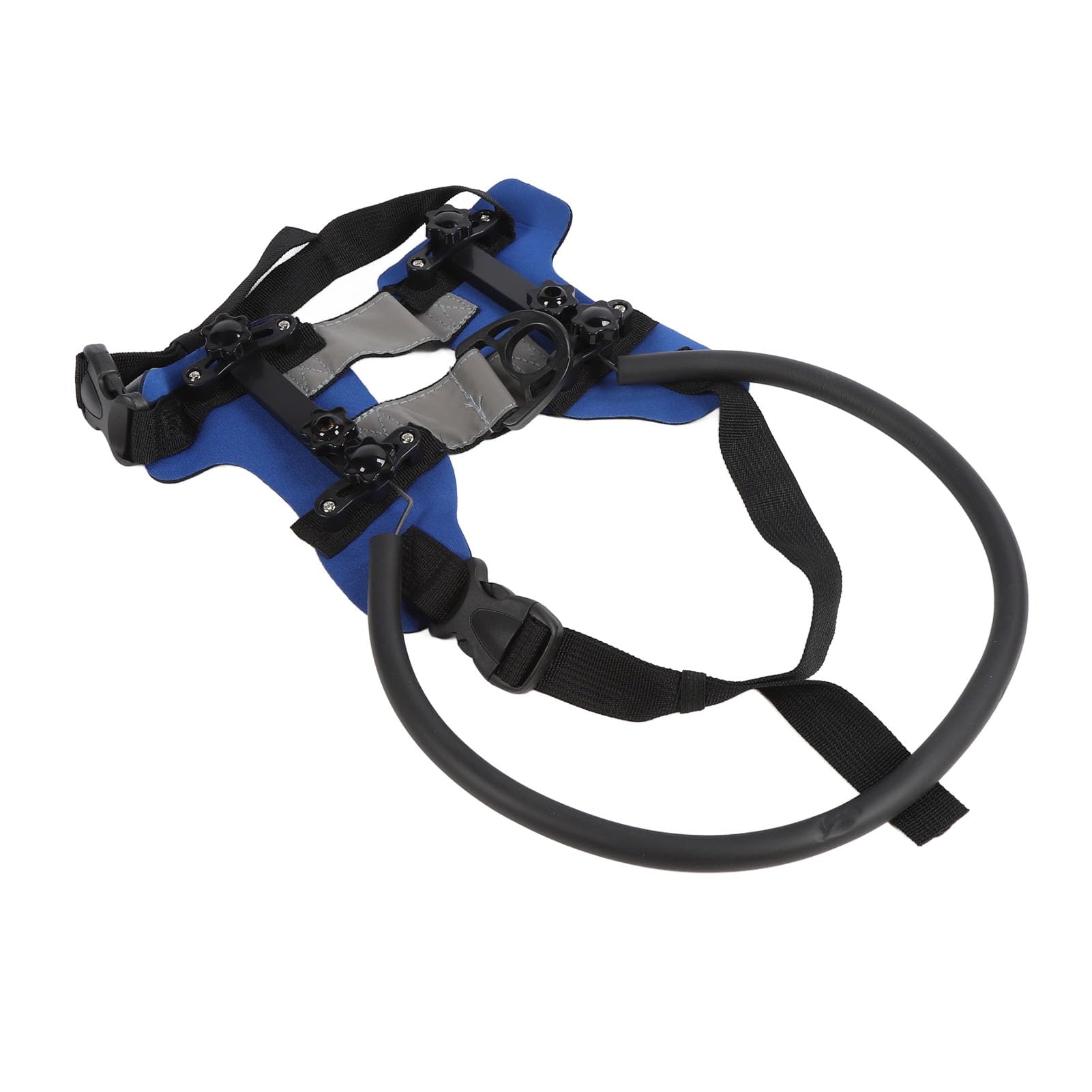 Condition photo showing New/Like New for ring harness for blind dog, anti - collision halo bumper guard with adjustable aluminum ring and cushioned wings, guiding device for visually impaired pets (m)