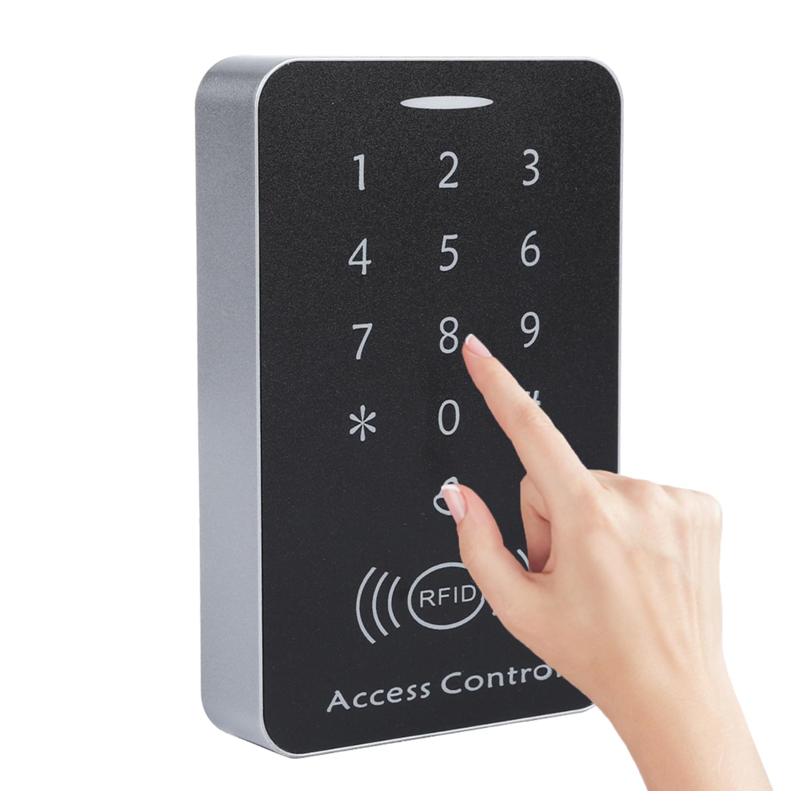 Contrôleur d'accès à clavier étanche avec lecteur RFID et panneau acrylique