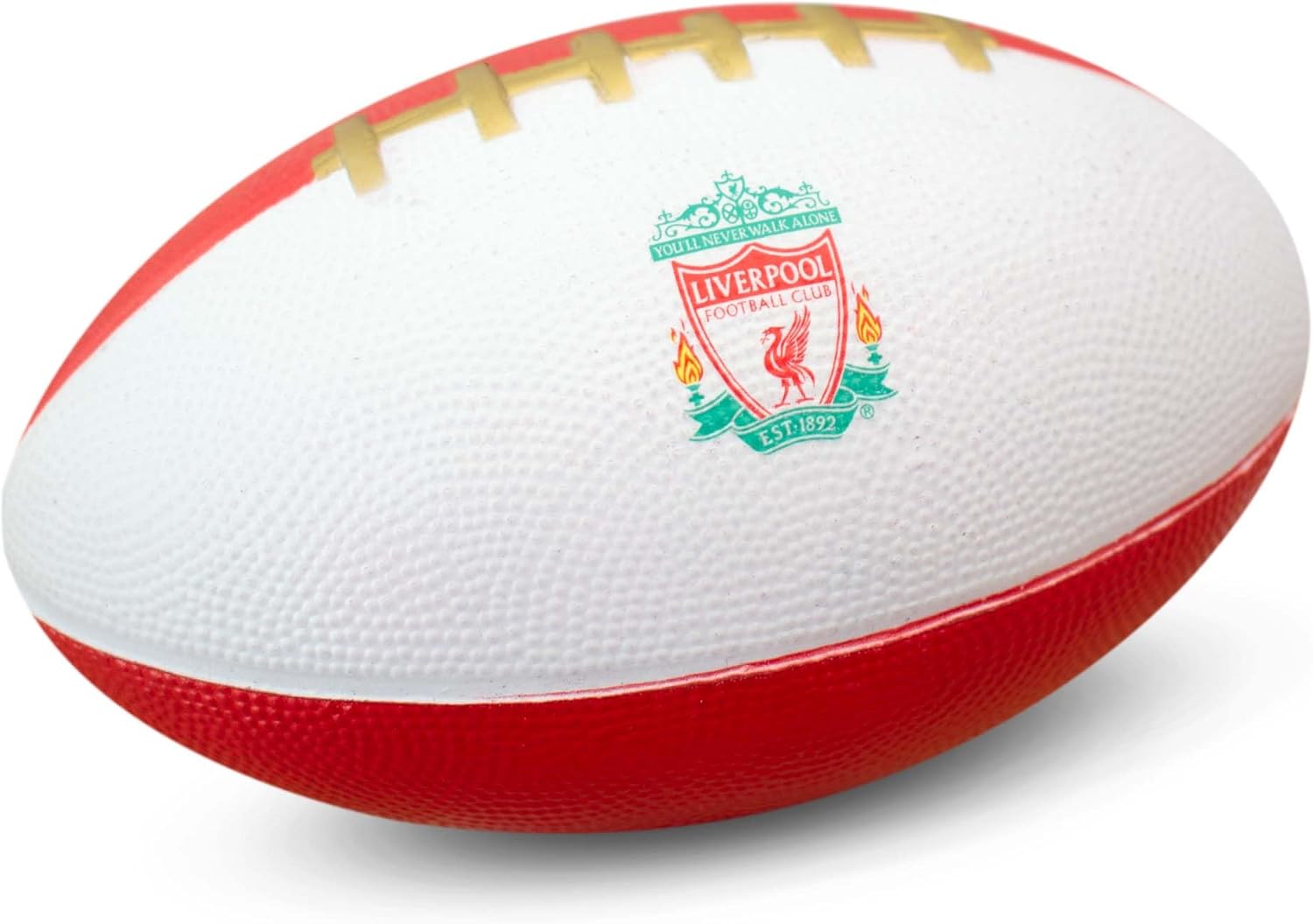 Hy-Pro Liverpool F.C. – Mini fútbol americano de espuma con licencia oficial  Espuma, suave, para jugar en interiores y exteriores, adultos, niños,