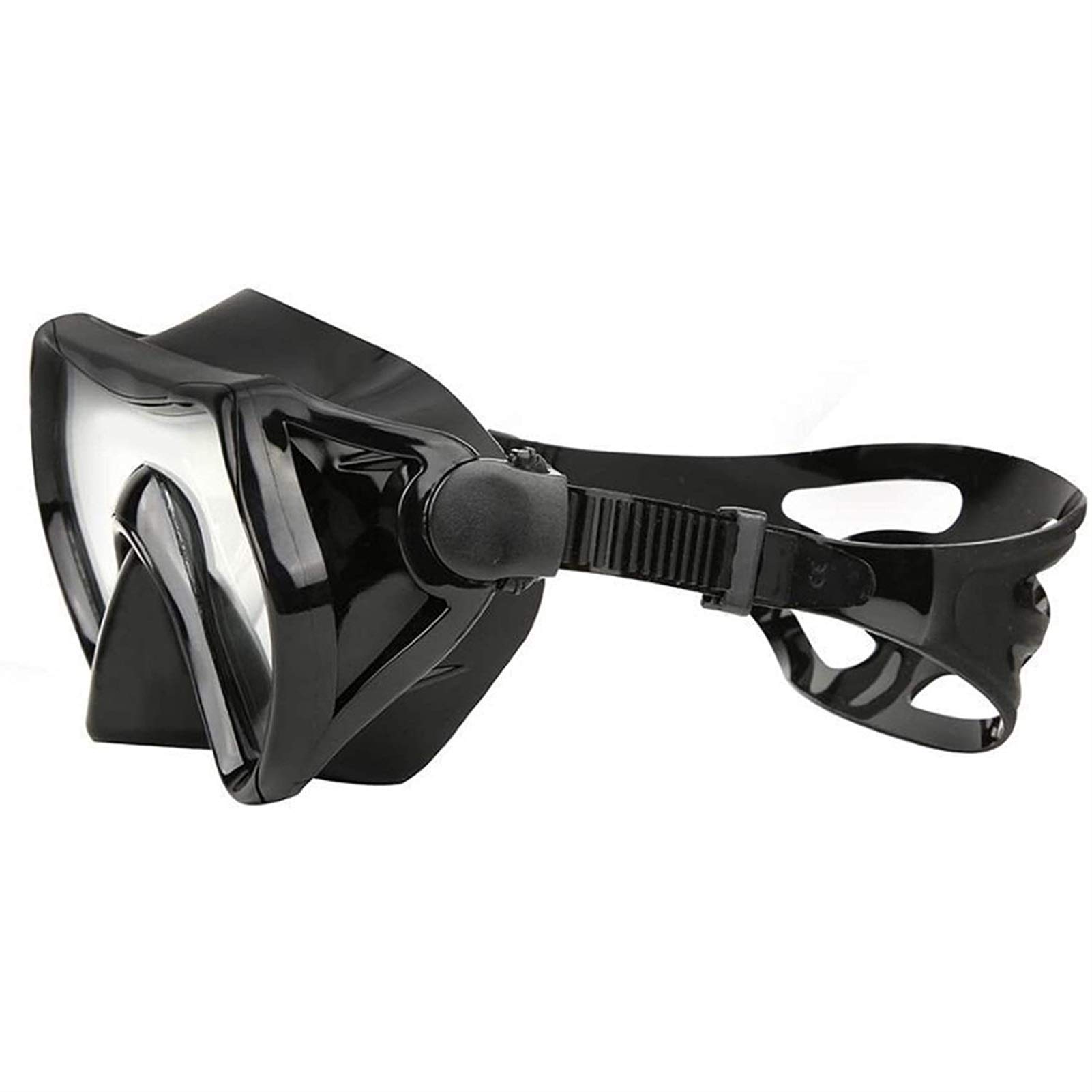 Schnorchelmaske, Tauchmaske, Silikon-Taucherbrille, Unterwasser-Bergungs-Scuba-Schwimmbrille, breite Sicht, Wassersportausrüstung für Erwachsene