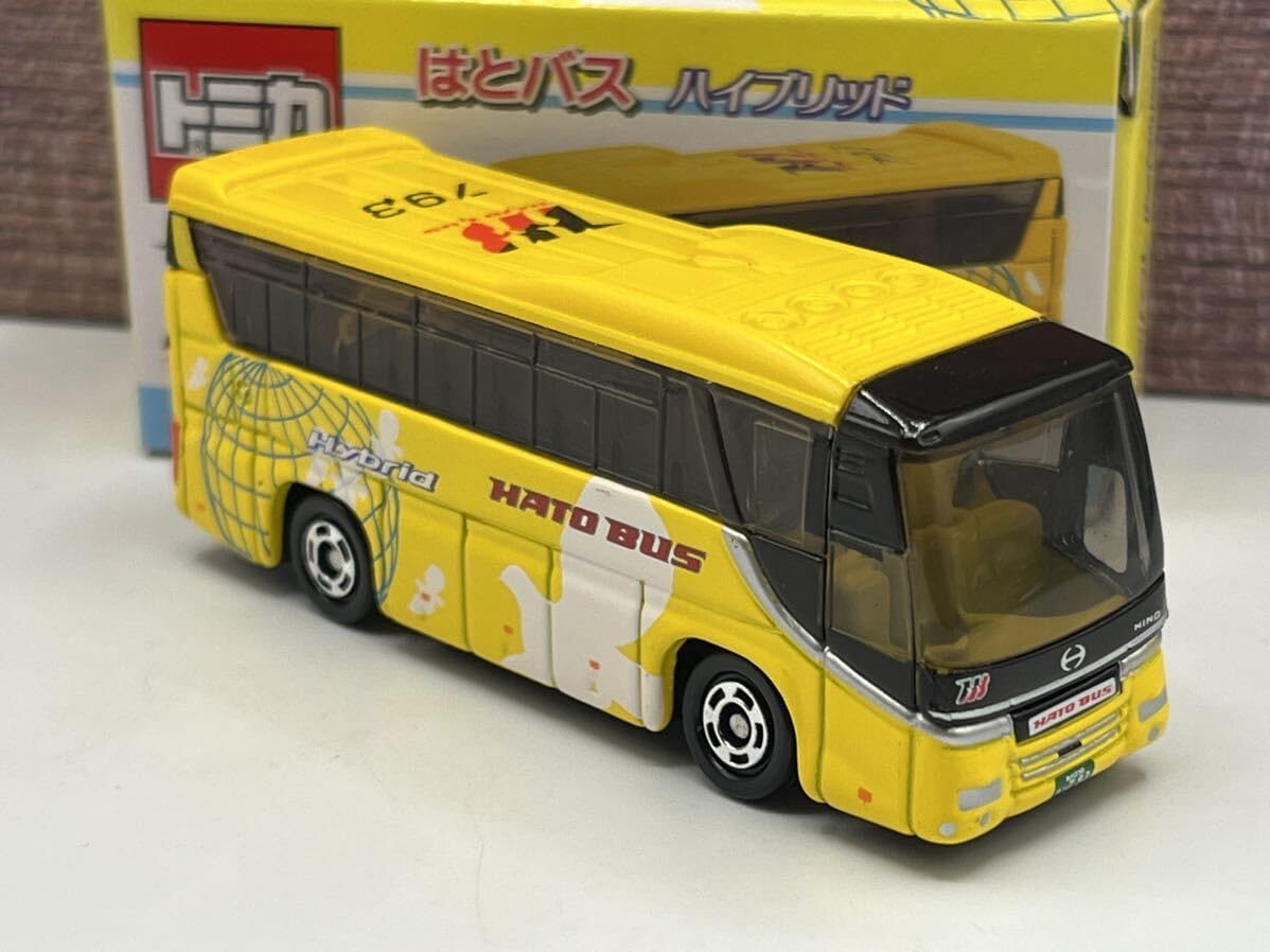 Amazon | トミカ HATO BUS はとバス ハイブリッド HINO 日野 セレガ