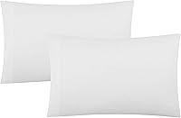 Vista 13 de Evolive Juego de 2 fundas de almohada de microfibra cepillada ultrasuave de tamaño estándar de 20 x 30 pulgadas con cierre de sobre