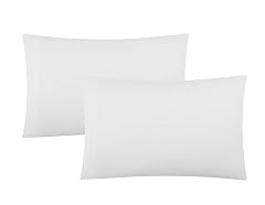 Evolive Ultra Soft Brushed Microfiber King Size 20x40 Pillowcases Pair with Envelope Clousure Set of 2 20x40 King
