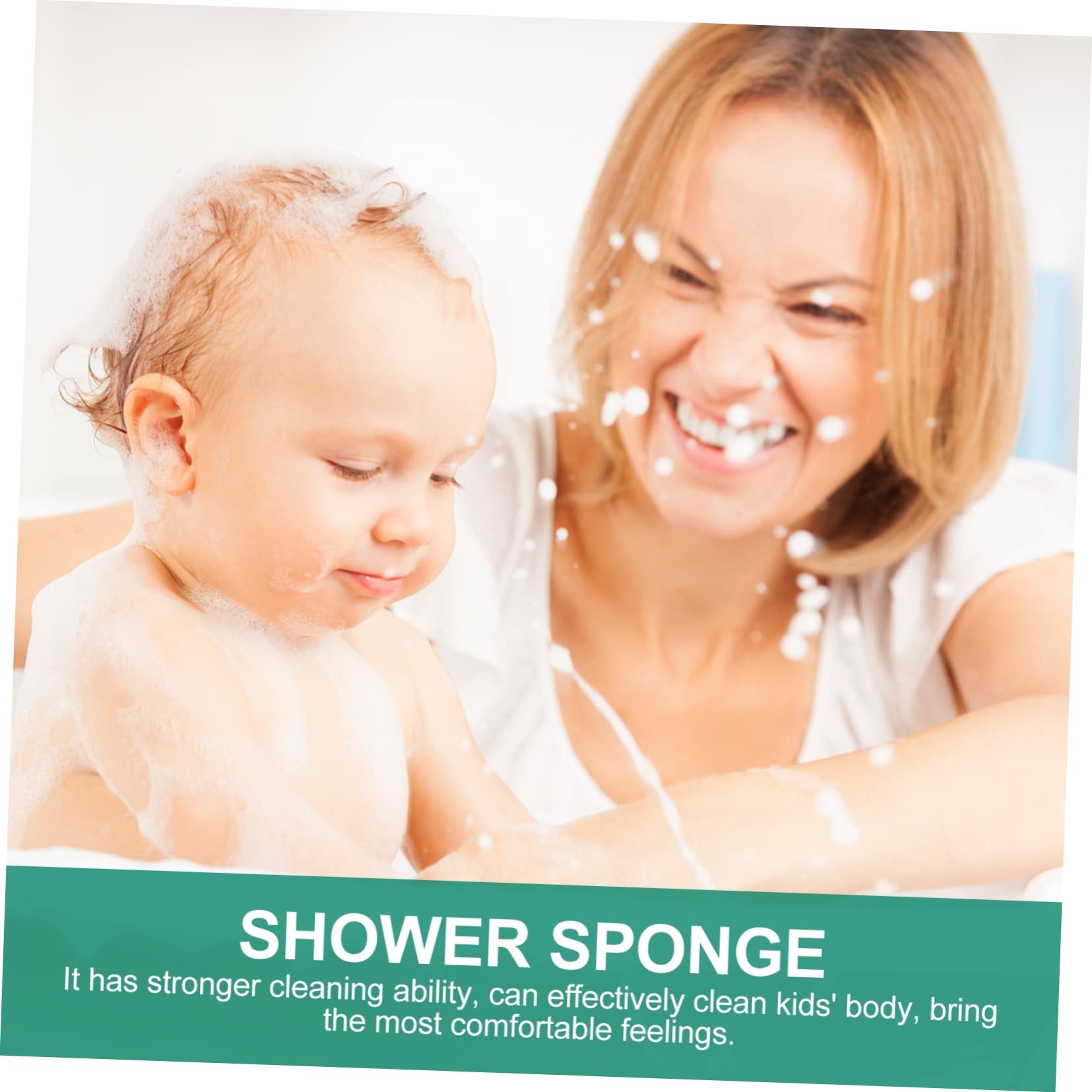 DOITOOL 12pezzi Spugne Da Bagno Per Ragazzo Ragazza Spugne Esfolianti Naturale Massaggio e Pulizia Della Accessori Per Bagnetto Morbide e Assorbenti