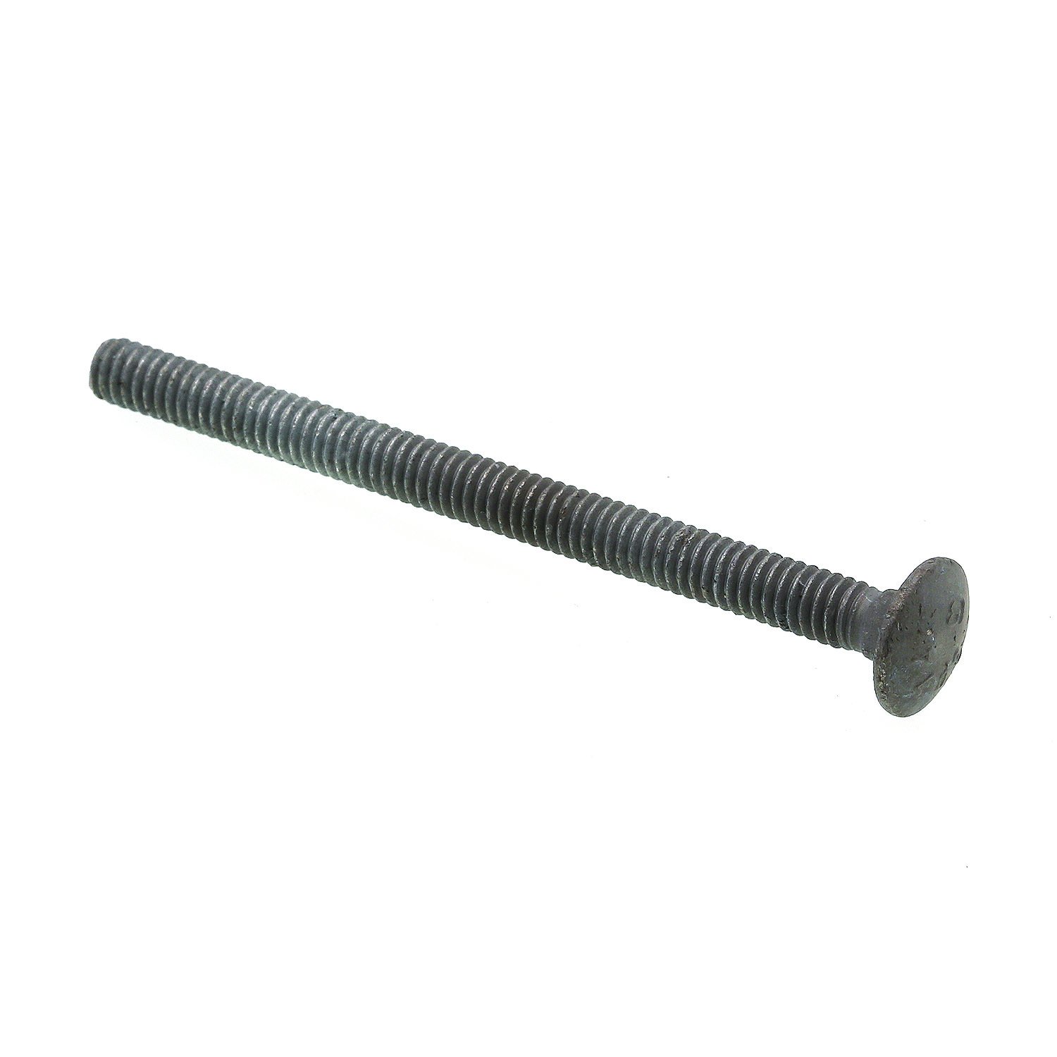 Boulon 1/4 In-20 X 3-1/2 acier galvanisé pour fixation de charpente et vissage bois