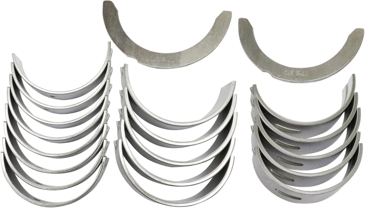 XQSMWF Rod Bearing and Main Bearing Set Compatible with Toyota Corolla Celica MR2 Vibe Prizm 1.8L 1ZZ-FE 1998-2008#11701-22024 13041-22024 9145229426 MB1853 Engine Connecting Rod Bearing