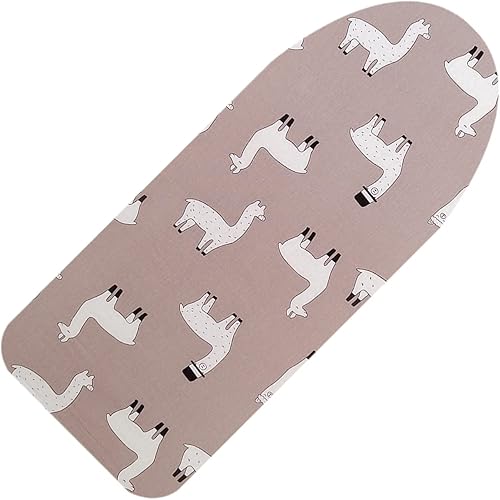 Funda y almohadilla pequeña para tabla de planchar de 12.5 x 30 pulgadas, 3 pares de correas de cierre de velcro, bordes elásticos, mini cubierta de